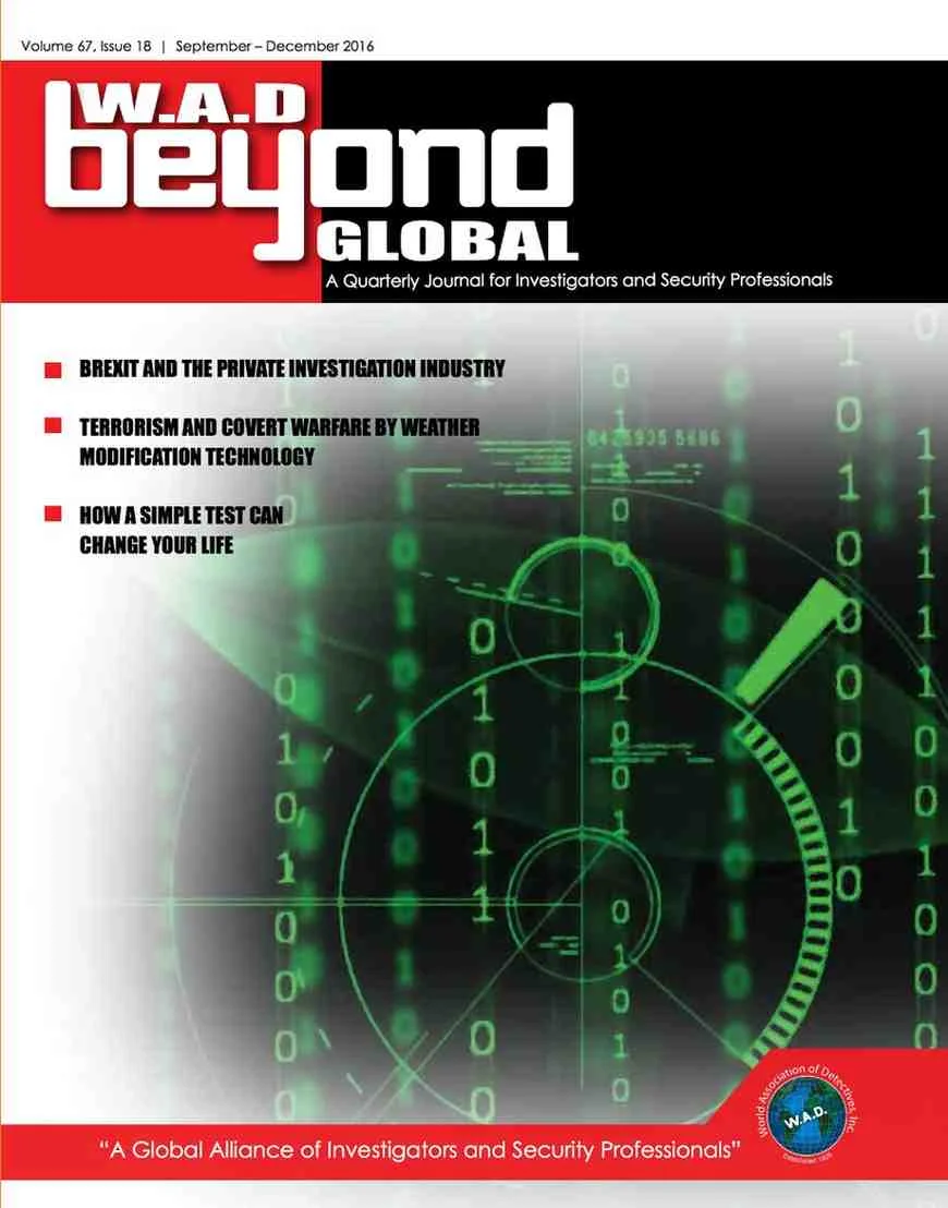 World Association of Detectives Volume 1 cover publication