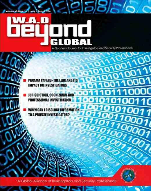 World Association of Detectives Volume 67 Issue 1 publication cover