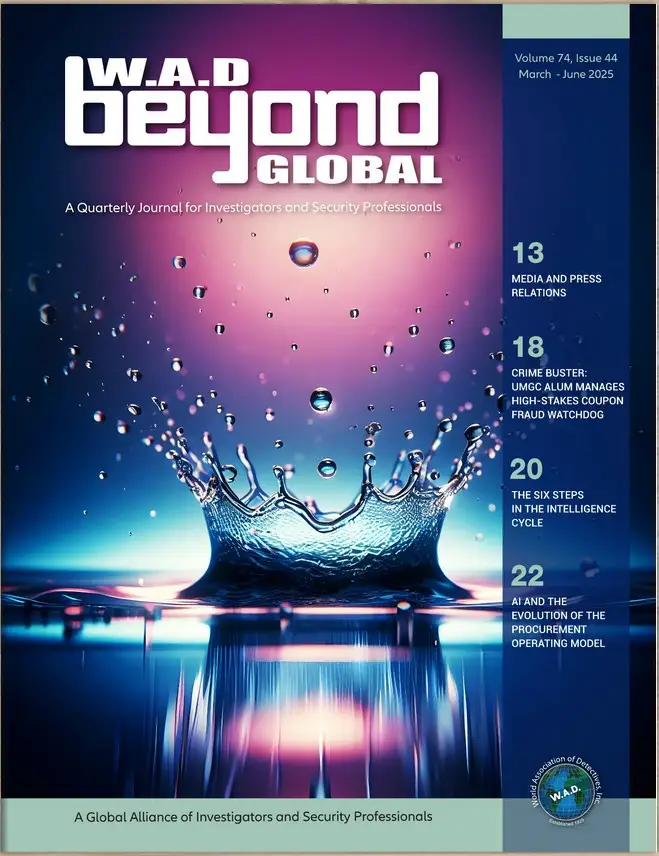 World Association of Detectives 2025 cover featuring global investigation network